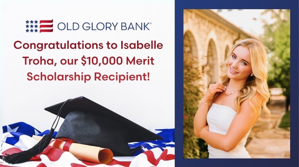 Congratulations to Isabelle Troha, our $10,000 Merit Scholarship Recipient!
